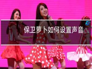 保卫萝卜如何设置声音