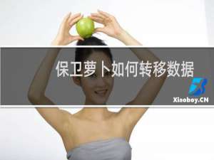 保卫萝卜如何转移数据