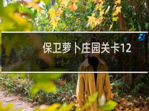 保卫萝卜庄园关卡12