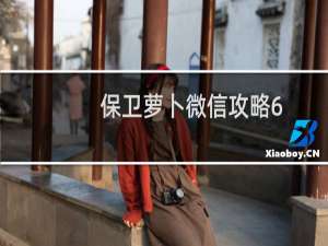 保卫萝卜微信攻略6