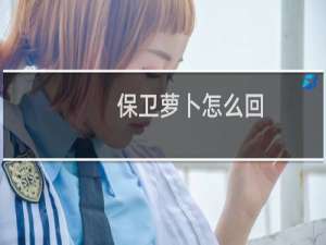 保卫萝卜怎么回