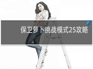 保卫萝卜挑战模式25攻略