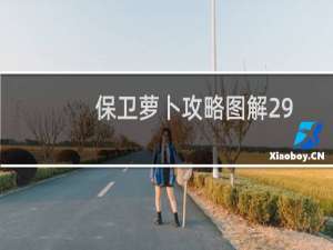 保卫萝卜攻略图解29