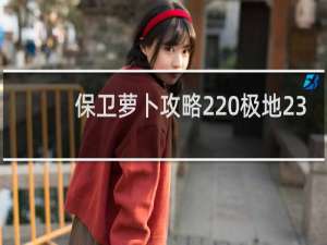 保卫萝卜攻略2 极地23
