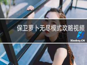 保卫萝卜无尽模式攻略视频