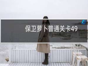 保卫萝卜普通关卡49
