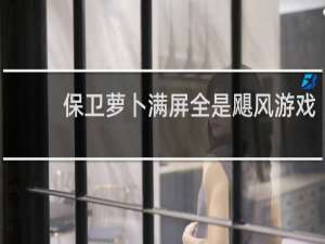 保卫萝卜满屏全是飓风游戏