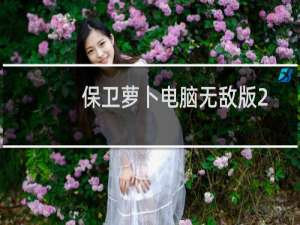 保卫萝卜电脑无敌版2