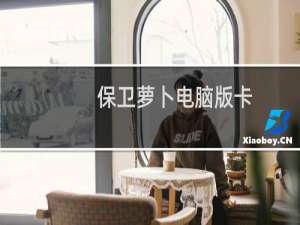 保卫萝卜电脑版卡