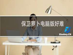 保卫萝卜电脑版好难