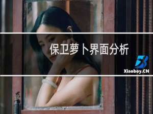 保卫萝卜界面分析