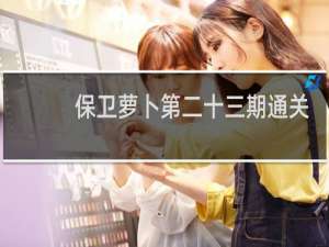 保卫萝卜第二十三期通关