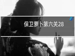 保卫萝卜第六关28