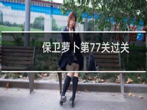 保卫萝卜第77关过关