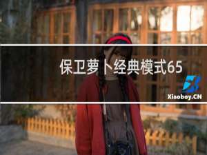 保卫萝卜经典模式65