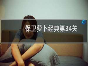 保卫萝卜经典第34关