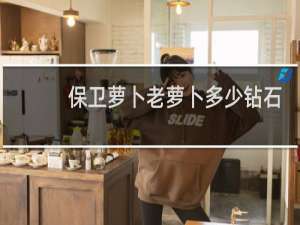 保卫萝卜老萝卜多少钻石