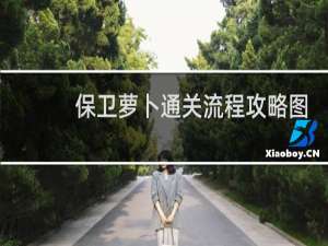 保卫萝卜通关流程攻略图
