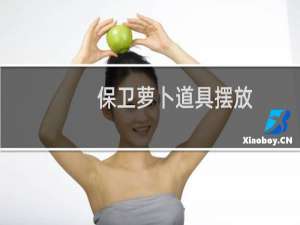 保卫萝卜道具摆放