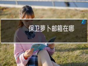 保卫萝卜邮箱在哪