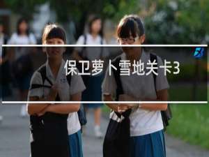 保卫萝卜雪地关卡3