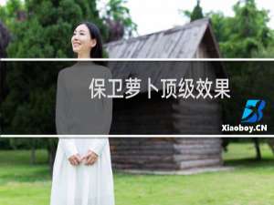 保卫萝卜顶级效果