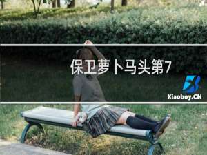 保卫萝卜马头第7