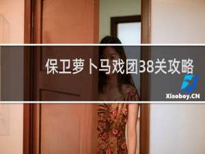 保卫萝卜马戏团38关攻略