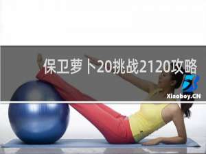 保卫萝卜 挑战21 攻略