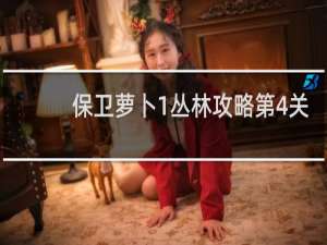 保卫萝卜1丛林攻略第4关