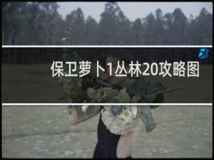 保卫萝卜1丛林20攻略图