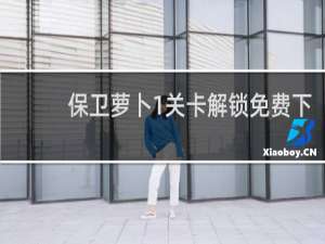 保卫萝卜1关卡解锁免费下