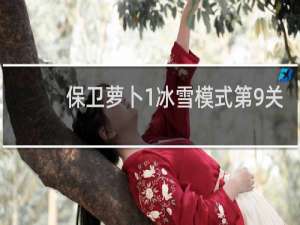 保卫萝卜1冰雪模式第9关