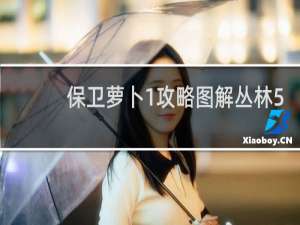 保卫萝卜1攻略图解丛林5