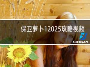 保卫萝卜1 25攻略视频