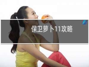 保卫萝卜11攻略