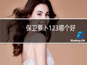 保卫萝卜123哪个好