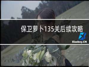 保卫萝卜135关后续攻略