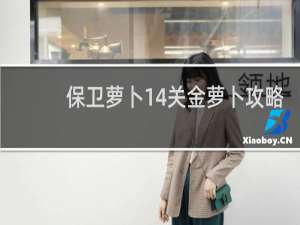 保卫萝卜14关金萝卜攻略