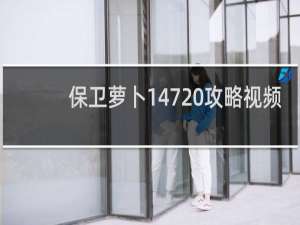 保卫萝卜147 攻略视频