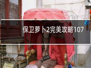 保卫萝卜2完美攻略107