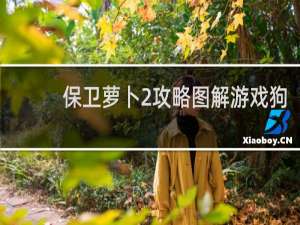 保卫萝卜2攻略图解游戏狗