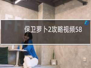 保卫萝卜2攻略视频58