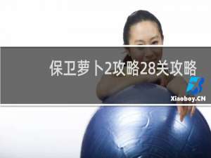 保卫萝卜2攻略28关攻略