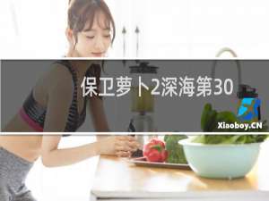 保卫萝卜2深海第30