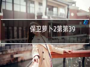 保卫萝卜2第第39
