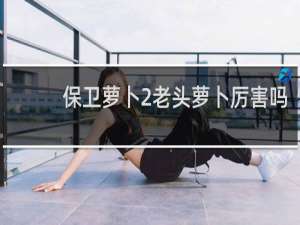 保卫萝卜2老头萝卜厉害吗