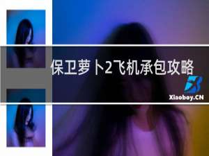 保卫萝卜2飞机承包攻略