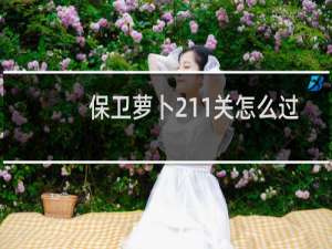 保卫萝卜211关怎么过