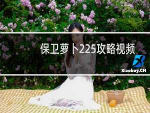 保卫萝卜225攻略视频